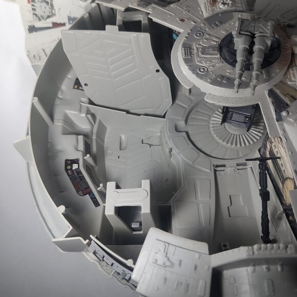 1995 Millenium Falcon Star Wars Tonka Lucasfilm Vintage Toy Ship POTF Kenner - Picture 11 of 16